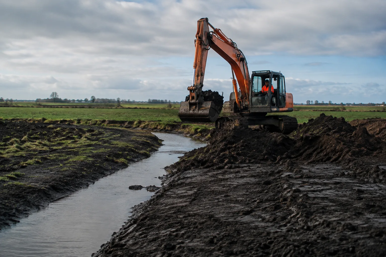 Illustrative earthworks setting in Leeston