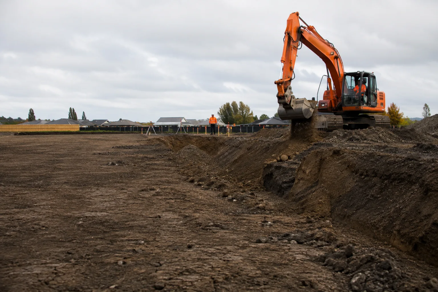 Illustrative earthworks setting in Lincoln