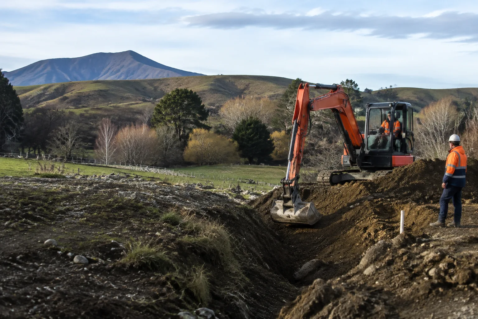 Illustrative earthworks setting in Oxford