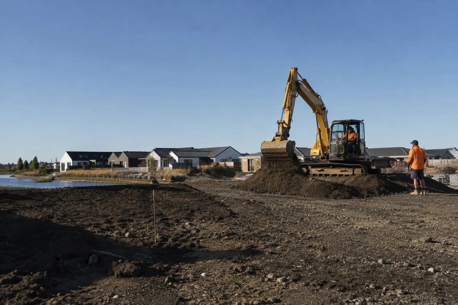 Illustrative earthworks setting in Pegasus