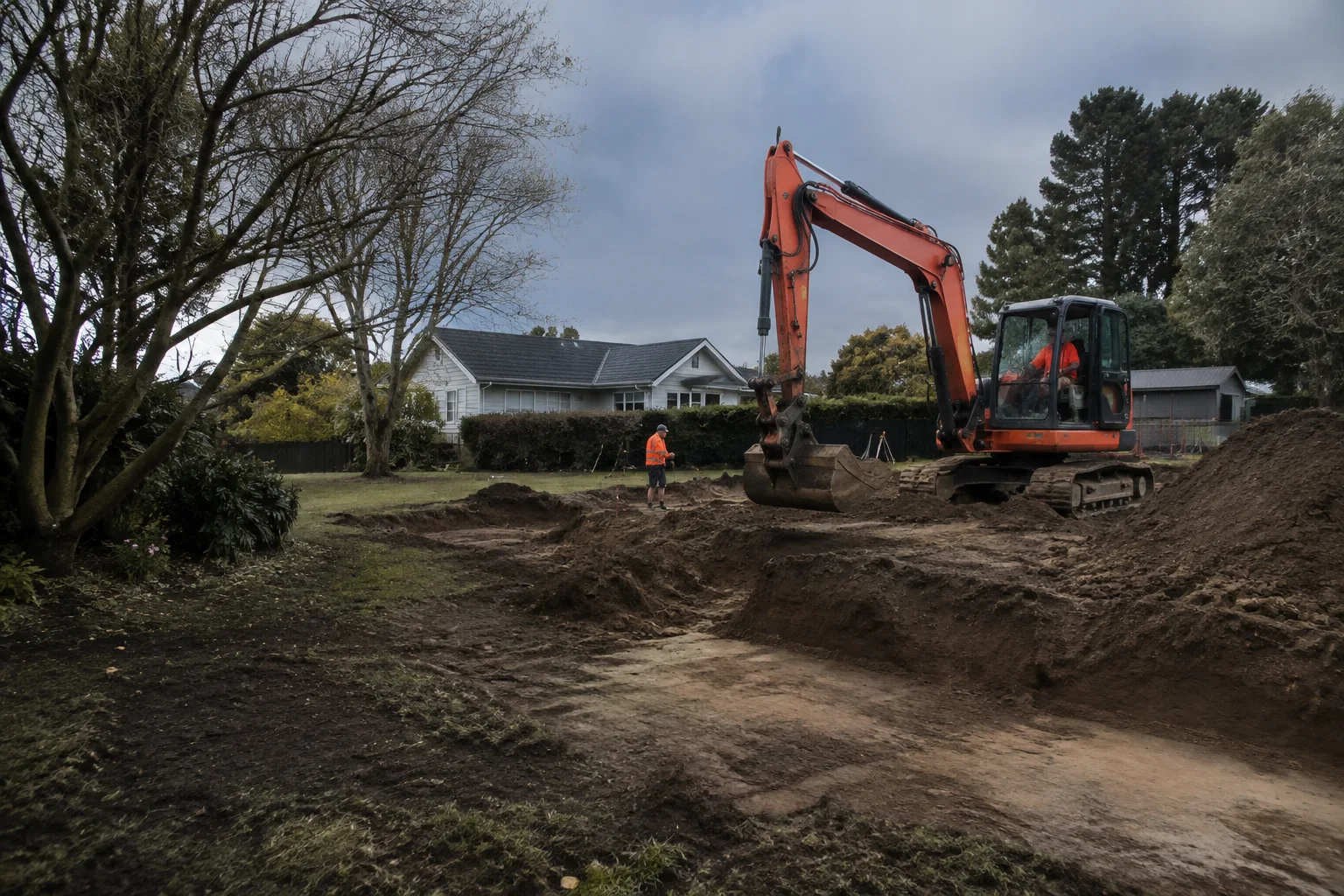 Illustrative earthworks setting in Prebbleton