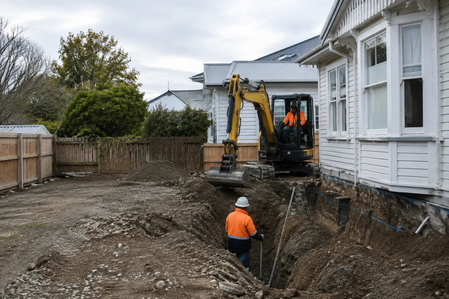 Illustrative earthworks setting in St Albans